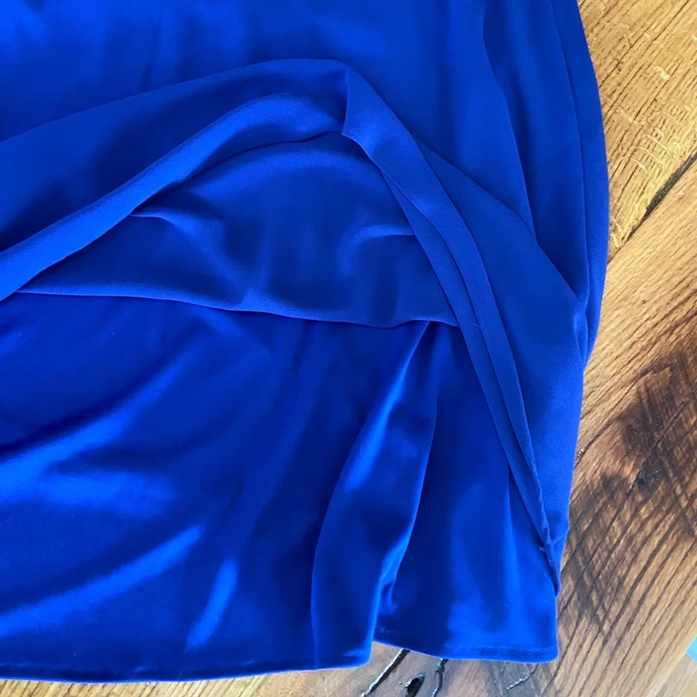 Studio 1 Lined Classic 2 Pc Top and Skirt Set, Beautiful Purple Color, Size 16W - Picture 8 of 9